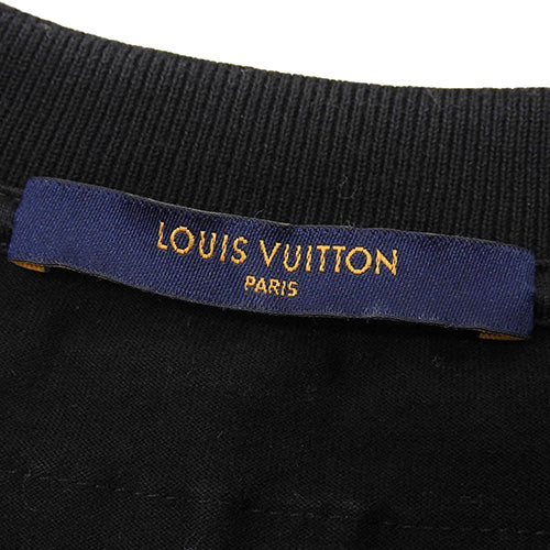 LV Cartoon Jacquard T-Shirt RM211 by Virgil Abloh, Short Sleeve, Logo, Medium, Cotton