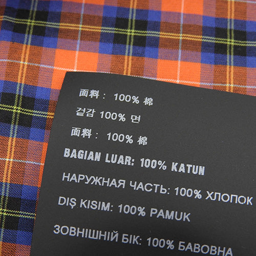 Check Short Sleeve Shirt, Apparel, Fashion, Clothing, Size 40, Cotton, UCS137