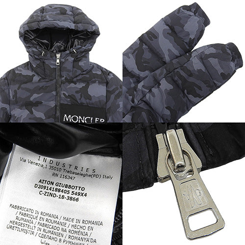 AITON GIUBBOTTO Down Jacket 0 (Zero) Camouflage Pattern