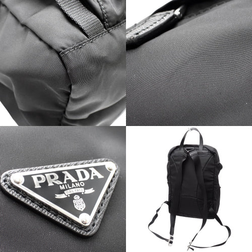 Re-Nylon Backpack Shoulder Bag for Everyday Use, Model 1BZ039_RV44_F0002_V_OYO (Current as of December 2024)