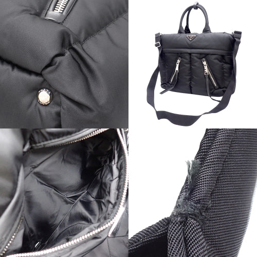 ボンバー トート ナイロン ブラック BN2617 ショルダー 2WAY 肩掛け