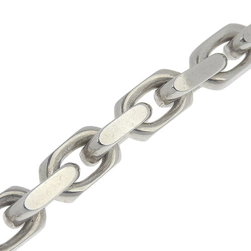 Tiffany 1837 Makers Wide Chain Bracelet, Yellow Gold (K18YG) and Silver (SV925)