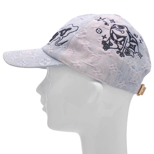 字母卡通帽,服饰,时尚配饰,字母牛仔布,棉,小牛皮,M8158M