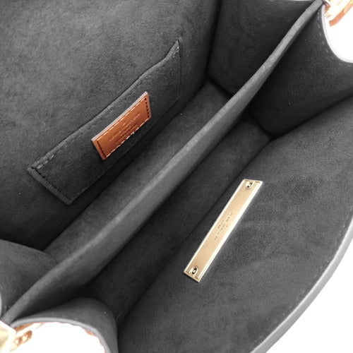 Monogram/Monogram Reverse Dauphine MINI, Monogram canvas, Monogram Reverse canvas, Brown, Camel, M45959 (currently in production as of January 2025), shoulder bag, crossbody bag, clutch.