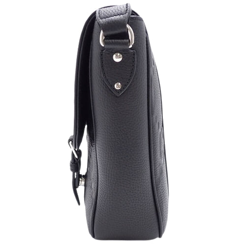 Jumbo GG Medium Messenger Bag, Jumbo GG Leather, Black, 760234 AABY0 1000 (currently available as of January 2025). Shoulder bag, crossbody bag.