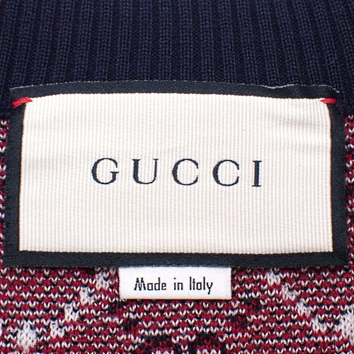 GG Pattern Sweater, Apparel, Fashion, Clothing, Knit, Size M, Wool, 553605