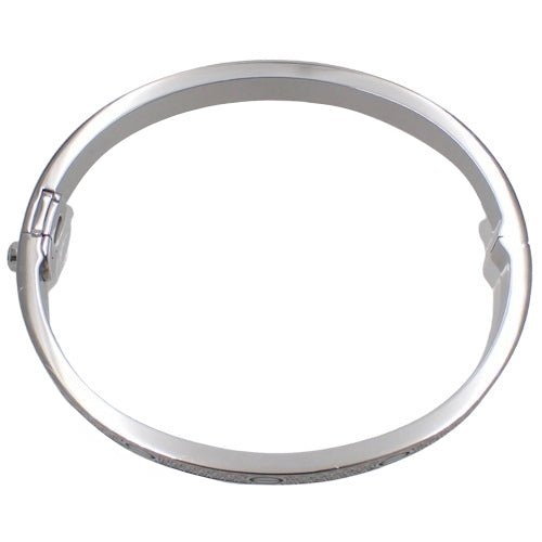 Love ブレスレット クラシックモデル パヴェ ダイヤモンド ホワイトゴールド K18WG アクセサリー ジュエリー フルダイヤ バングル