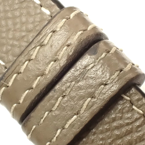 ケリーベルト エトープ/エトゥープ/ゴールド ヴォーエプソン ゴールド金具 Z刻印 アパレル ファッション小物 服飾小物