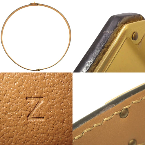 ケリーベルト エトープ/エトゥープ/ゴールド ヴォーエプソン ゴールド金具 Z刻印 アパレル ファッション小物 服飾小物