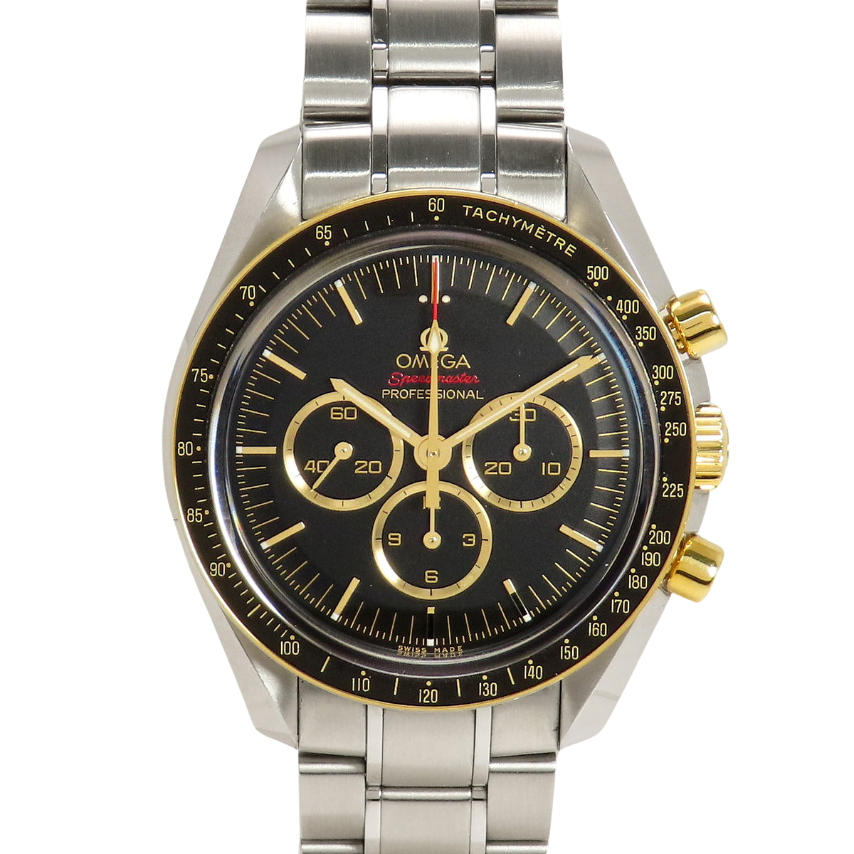 522.20.42.30.01.001 Speedmaster Tokyo 2020 YG/SS Stainless Steel Manual Wind Black Tokyo 2020 Limited Edition