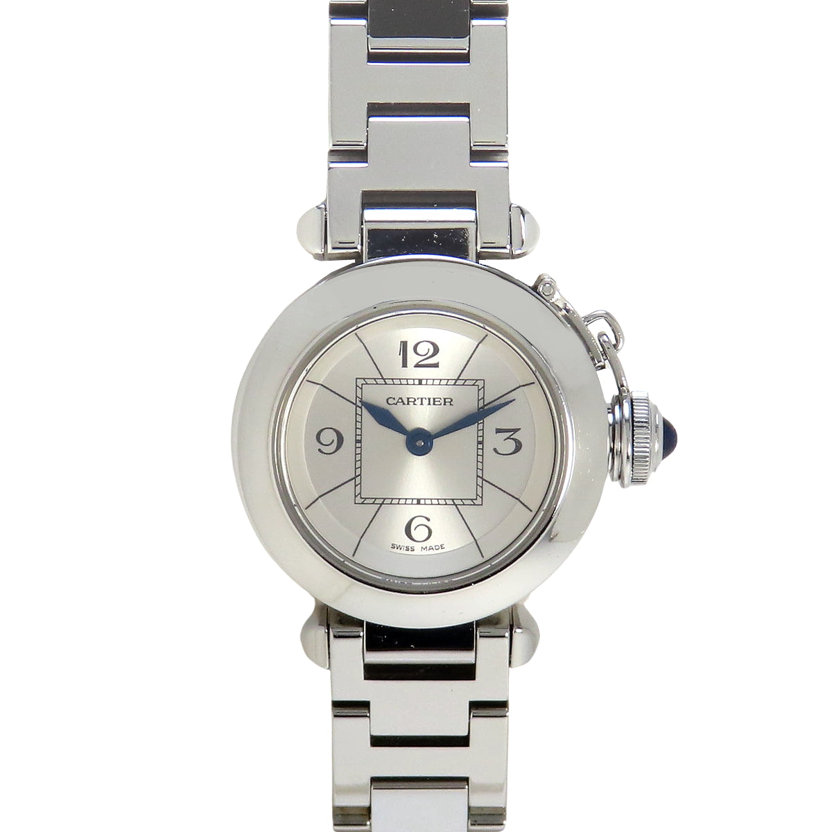 W3140007 ミスパシャ ステンレススチール SS クオーツ シルバー