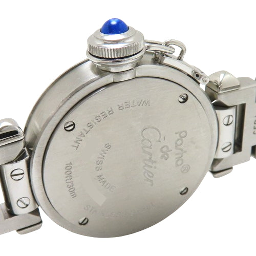 W3140007 ミスパシャ ステンレススチール SS クオーツ シルバー