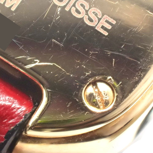 【保証書付】 SPP27WPGDL.102727 セルペンティ ダブルスパイラル PG/レザー クオーツ ホワイト ダイヤベゼル