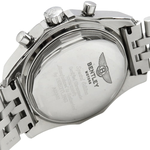 【保証書付】ベントレー GT クロノグラフ A1336224 ステンレススチール SS 自動巻き 日本限定 2014年3月購入 ブラック