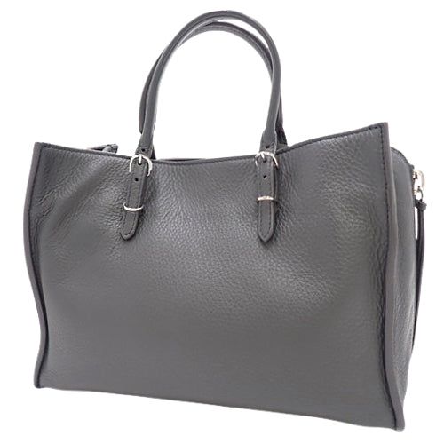 Paper A6 Leather Gray 370926 2-Way Shoulder Bag (Can be carried as a shoulder bag or crossbody bag)