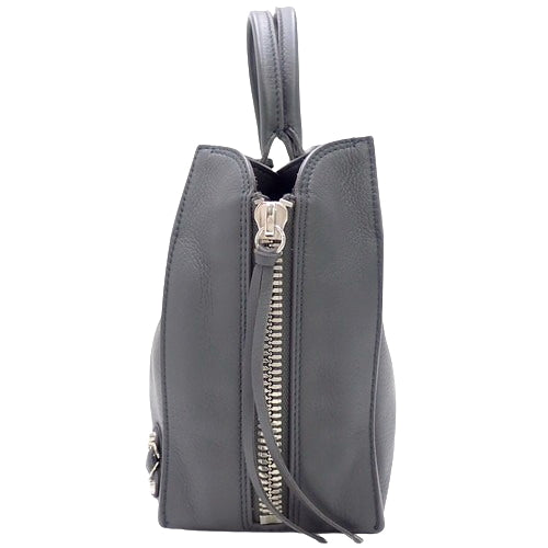 Paper A6 Leather Gray 370926 2-Way Shoulder Bag (Can be carried as a shoulder bag or crossbody bag)
