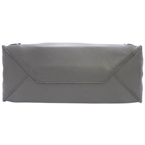 Paper A6 Leather Gray 370926 2-Way Shoulder Bag (Can be carried as a shoulder bag or crossbody bag)