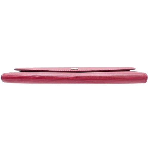 Epi Portefeuille Emily Long Wallet, Bifold, Epi Leather, Fuchsia, M60851