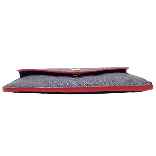 Monogram Empreinte Porte Carte Recto Verso Small Wallet/Card Case in Marine Rouge (M69420)