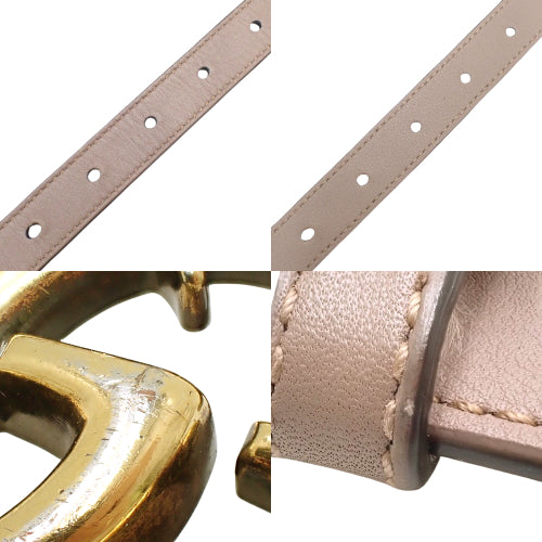 Double G Slim Belt, Apparel, Clothing Accessories, Fashion Accessories, Leather, 409417