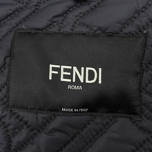 Leather boa jacket 46