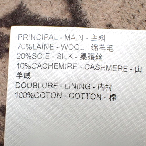 ダブルフェイスウールブレンドオーバーシャツ L RM241Q モノグラム
