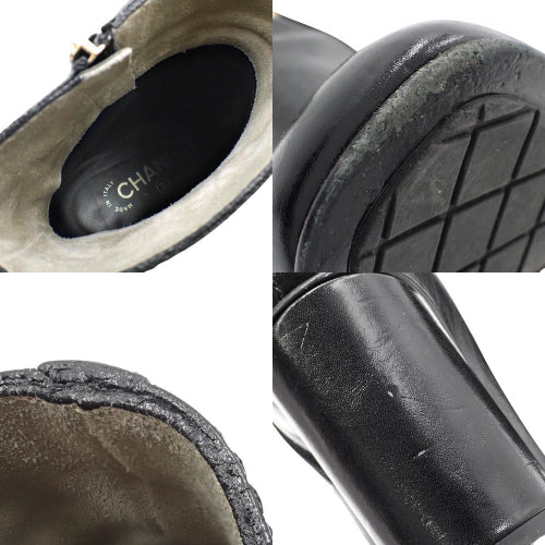 19A チェーン アンクル ショートブーツ 38