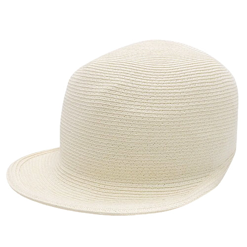 Emma Cap/Casket, Apparel, Fashion Accessory, Suede Button, Size 57, Paper, Polyester