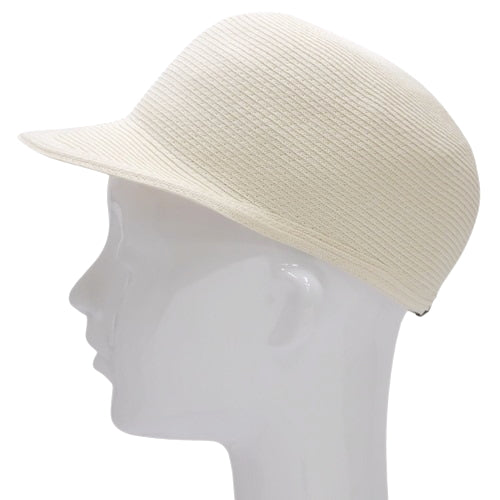 Emma Cap/Casket, Apparel, Fashion Accessory, Suede Button, Size 57, Paper, Polyester