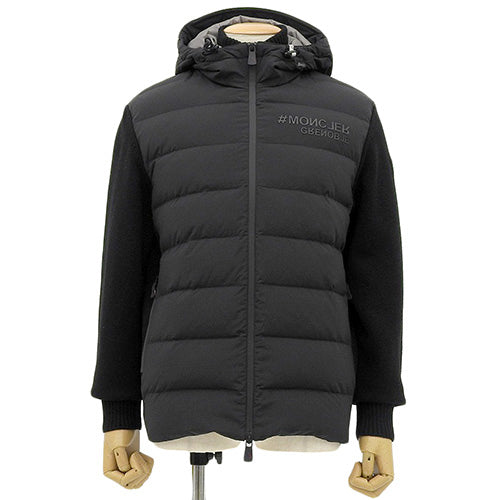 Grenoble Down Jacket L with Knit Sleeves