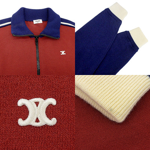 Triomphe Track Jacket Medium Knit