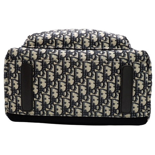 Dior Oblique Jacquard Rider Backpack in Cotton Calfskin Technical Fabric, 1VOBA088YKY_H28E (Current as of December 2024)
