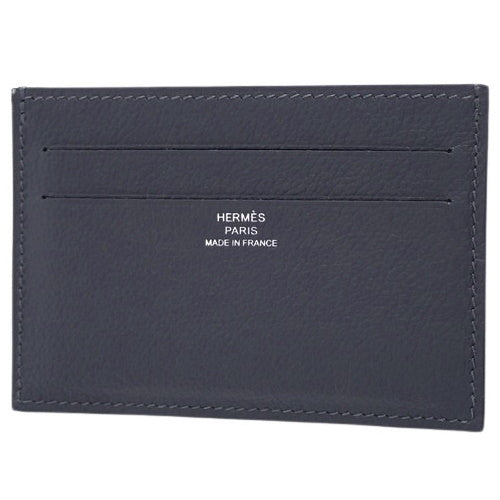 Citizen Twill Card Holder, Evercolor, Blue Nuit, with B marking.