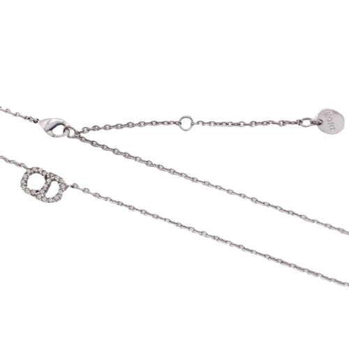 Clair D Lune クレール ディー リュヌ ネックレス N0717CDLCY_D102(2025年1月現在現行品) メタル クリスタル アクセサリー ジュエリー ラインストーン CDロゴ