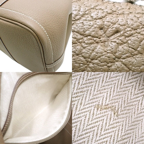 ガーデンパーティ PM ネゴンダ パラジウム金具 エトープ/エトゥープ シルバー金具 Y刻印