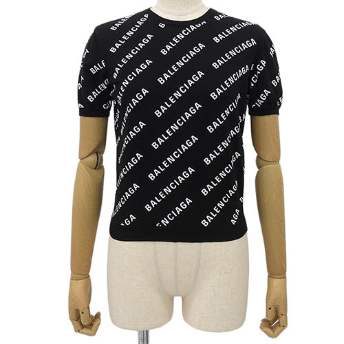 Logo Cotton Knit Apparel Clothing Fashion Short Sleeve Medium Cotton