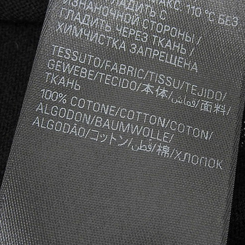 Logo Cotton Knit Apparel Clothing Fashion Short Sleeve Medium Cotton