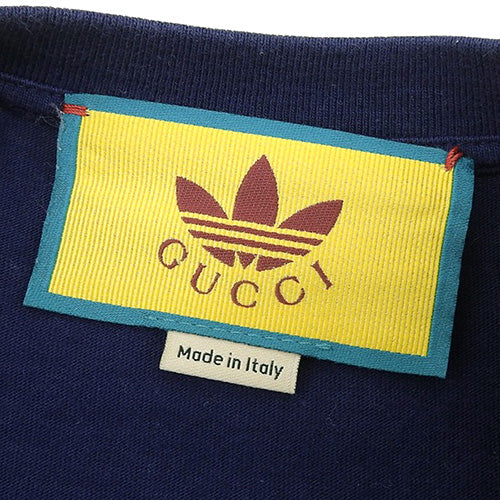 アディダス コラボ Tシャツ アパレル ファッション 衣類 半袖 GUCCI×adidas S コットン 548334XJEMJ