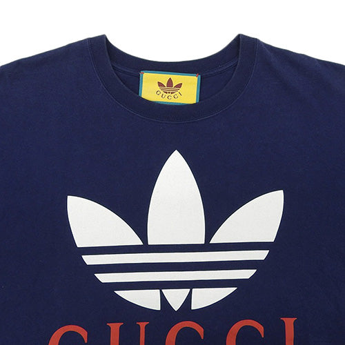GUCCI x adidas collaboration T-shirt, short sleeve, size S, cotton, 548334XJEMJ