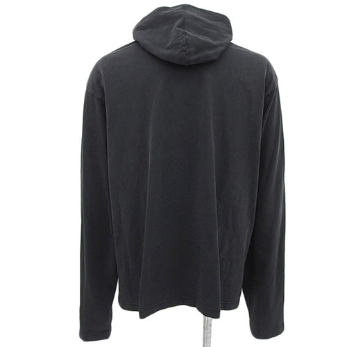 College Logo Hooded T-Shirt, Apparel, Fashion, Clothing, Emblem, Hoodie, Long Sleeve, Distressed, Cotton, Size 2, 674685