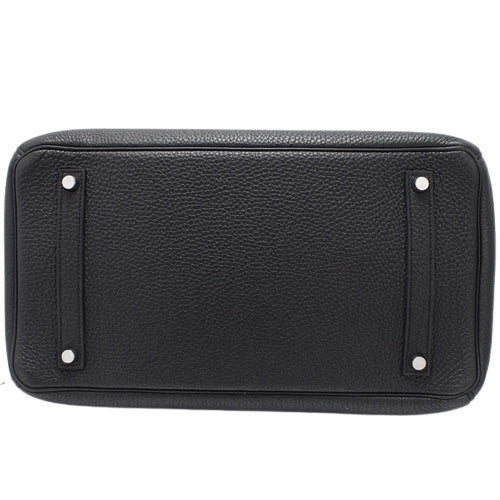 バーキン 35 トゴ パラジウム金具 ブラック シルバー金具 □P刻印