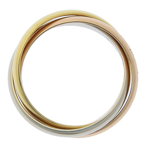 les must de Cartier トリニティ リング イエローゴールド K18YG ピンクゴールド K18PG K18 ホワイトゴールド WG アクセサリー ジュエリー 3連