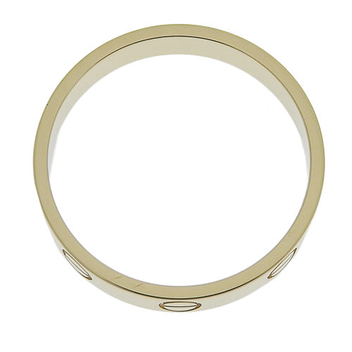 Love Collection LOVE Ring Small B4085000 K18 Yellow Gold YG Love Ring Accessory Jewelry Size 16 (56)
