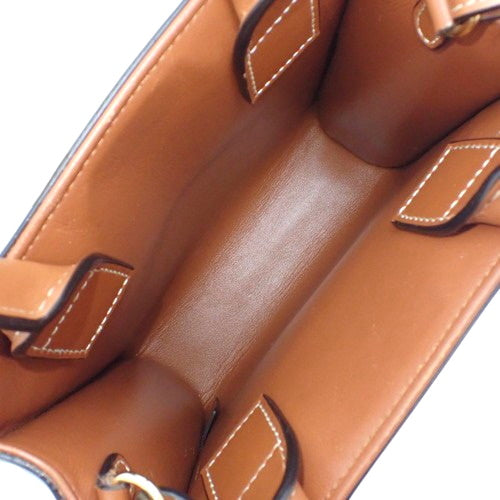 ミニ バーティカルカバ 2WAY ショルダー 肩掛け 斜め掛け ミニバッグ キャンバス カーフ 193302EUK.02NT