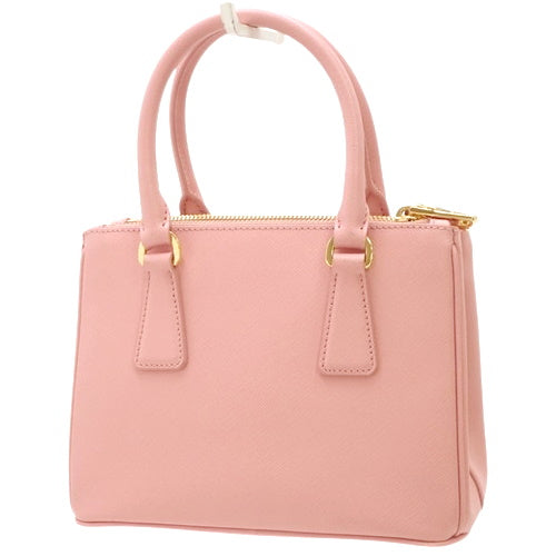 Galleria Mini Shoulder Bag, Saffiano Leather, SAFFIANO LUX PETALO, 1BA906_NZV_F0442 (Current as of December 2024)