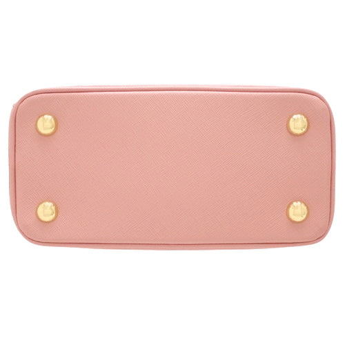 Galleria Mini Shoulder Bag, Saffiano Leather, SAFFIANO LUX PETALO, 1BA906_NZV_F0442 (Current as of December 2024)