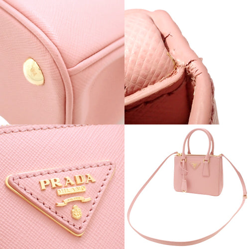 Galleria Mini Shoulder Bag, Saffiano Leather, SAFFIANO LUX PETALO, 1BA906_NZV_F0442 (Current as of December 2024)