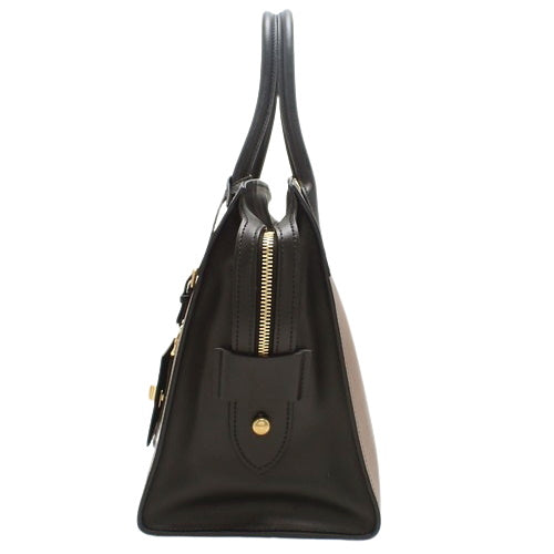 エスプラナード バッグ サフィアーノレザー SAFFIANO+CITY CALF NERO/PALISSANDRO 1BA047 2WAY ショルダー トート 肩掛け