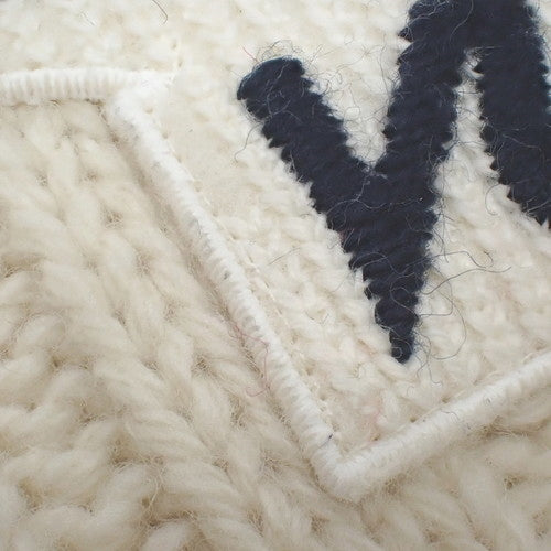 High-neck knit sweater, size S, RW241WW, made from wool and yak wool.