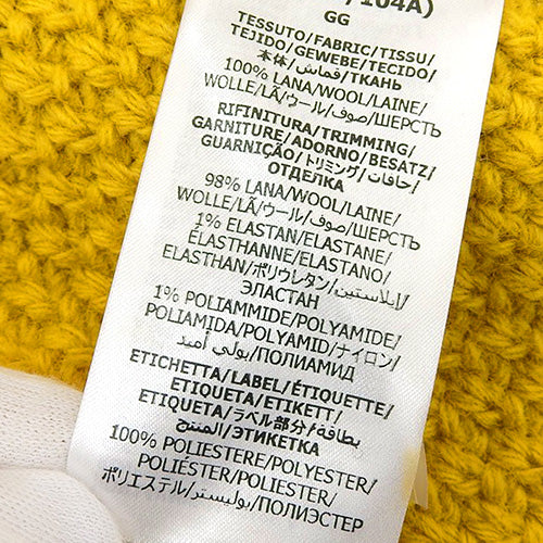 Detachable Sleeve Knit Sweater, 2-Way, XL, Wool, Size 673684